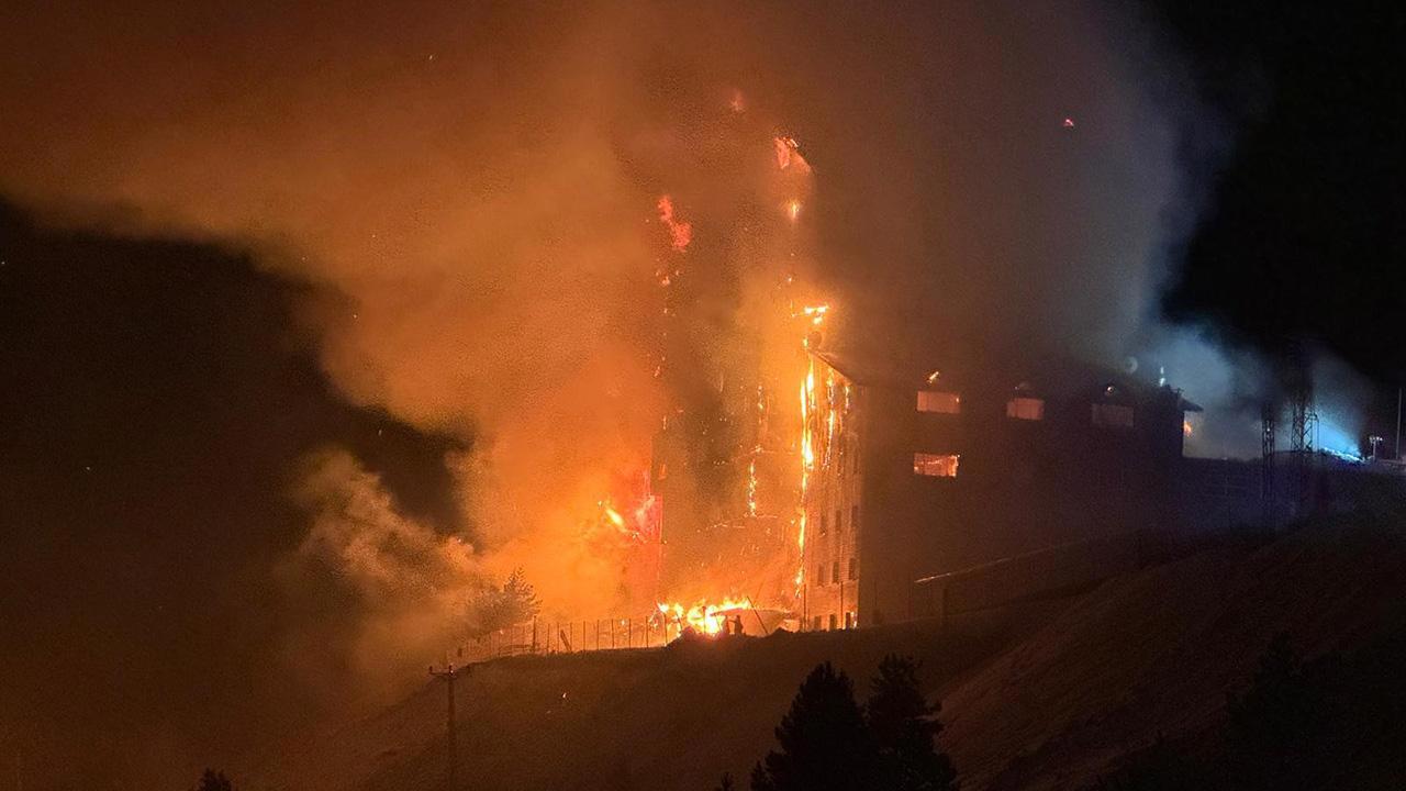 Kartalkaya'da Oteli Yangını: 6 Ölü, 31 Yaralı