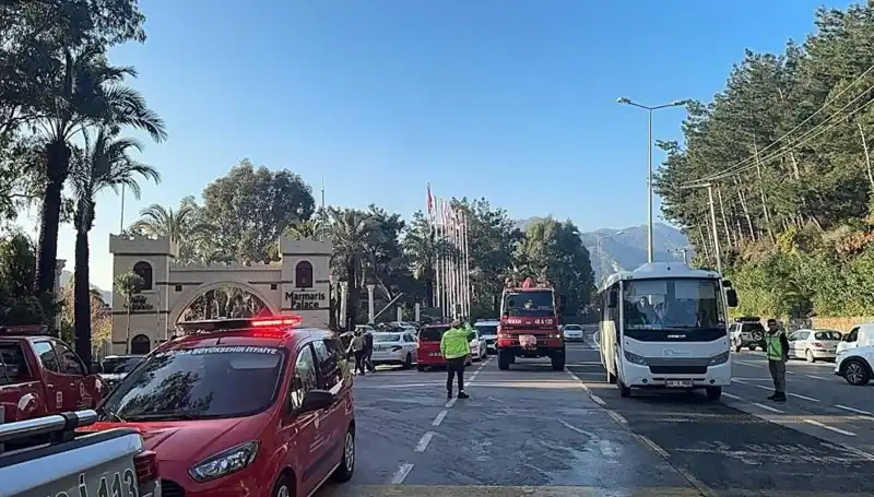 Muğla'da Beş Yıldızlı Otel Yangını: Tatilciler Şok Yaşadı