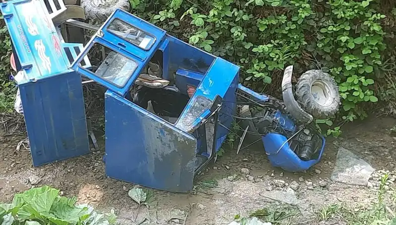 Kontrolden Çıkan Pat Pat, Dereye Devrildi: Yaralıların Durumu Ciddi Mi?