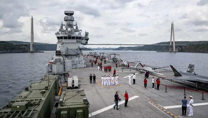 TCG Anadolu, Sarayburnu'ndan Ayrıldı: Askeri Güç Üzerine Yeni Bir Adım