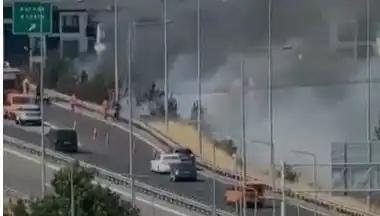 Anadolu Otoyolu'nda Sigara İzmariyle Yangın Paniği: Sürücüler Çaresiz Kaldı