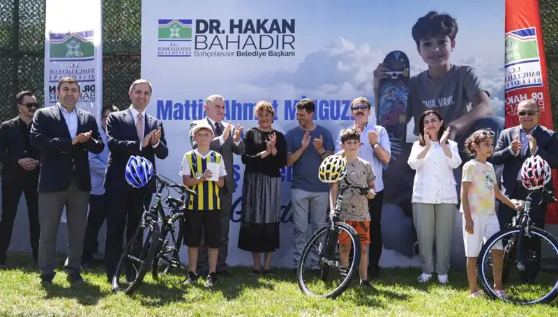 Bahçelievler'de Gençleri Buluşturan Mattia Ahmet Minguzzi Skate Parkı Açıldı!