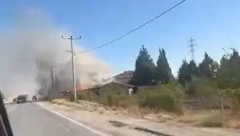 Bursa'daki Fabrika Yangını, Şehirde Büyük Korkuya Neden Oldu