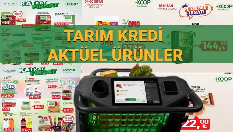 Tarım Kredi Marketleri'nde Nisan Ayına Özel İndirimler Başladı!