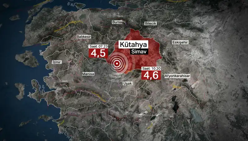 Kütahya'da Deprem Şoku: İki İlçede Okul Tatili Kararı Alındı