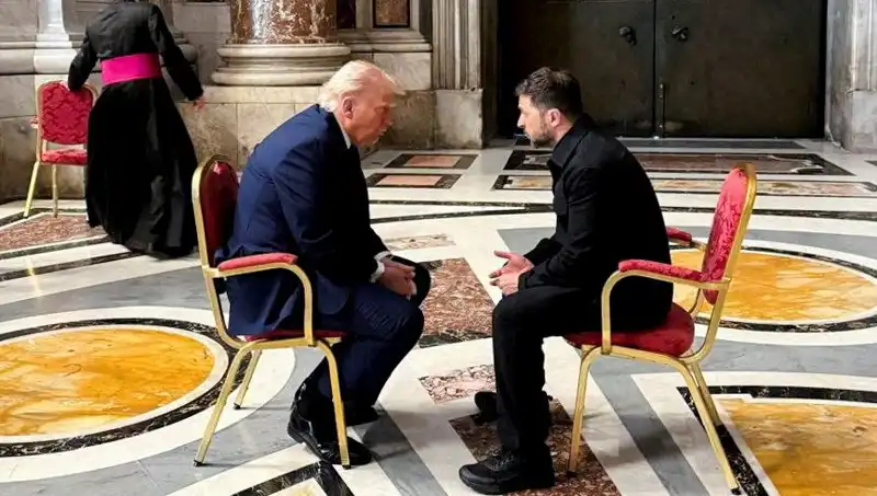 Zelenski, Trump ile En İyi Görüşmenin Vatikan’da Olduğunu Açıkladı