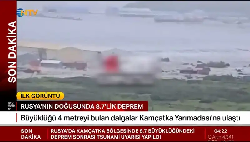 Kamçatka'da İlk Tsunami Dalgaları: Ne Oluyor?