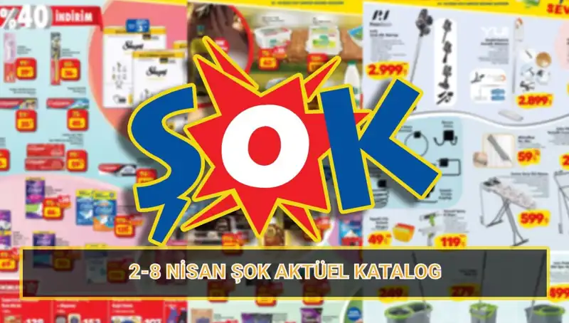 ŞOK 2-8 Nisan Kataloğu: Uygun Fiyatlarla Temizlik Ürünleri Sizi Bekliyor!
