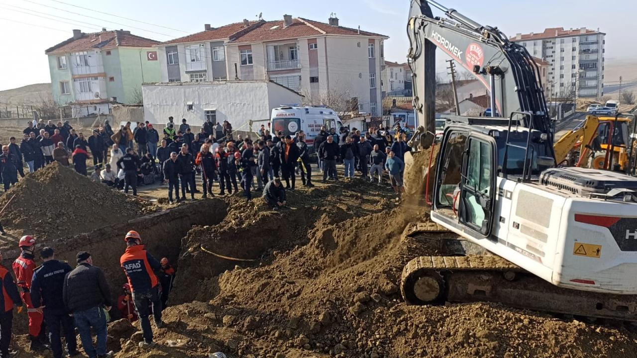 Ankara'da İnşaat Göçtü: 1 Ölü, 1 İşçi Yaralı