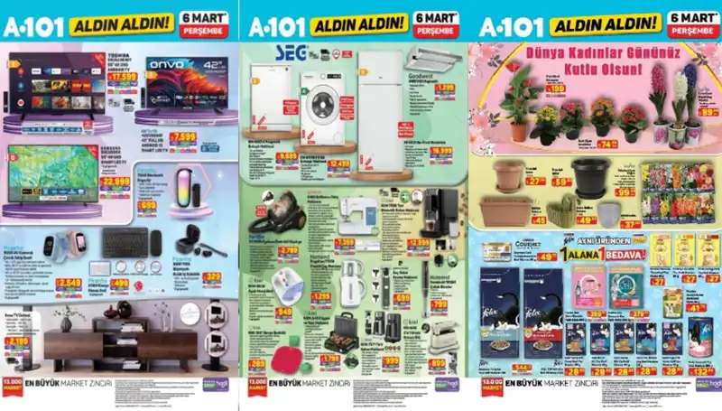 A101 6 Mart Aktüel Ürünler Kataloğu: Alışverişte Kaçırılmayacak Fırsatlar