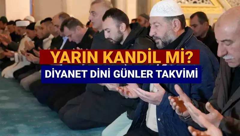 26 Mart Çarşamba Ne Kandili? 2025 Dini Günler Takvimi