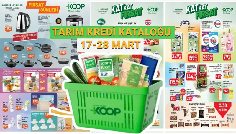 Tarım Kredi Kooperatif Marketleri’nde Kahve Takımı ve Mutfak Ürünlerinde Büyük İndirim Fırsatı